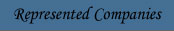 Represented Companies